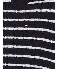 TOMMY HILFIGER TH Rundhalspullover nautischer Streifen - Kinderpullover - 3