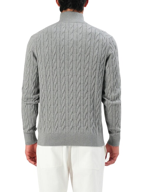 TH  Rollkragenpullover mittelgrau meliert - Herrenpullover