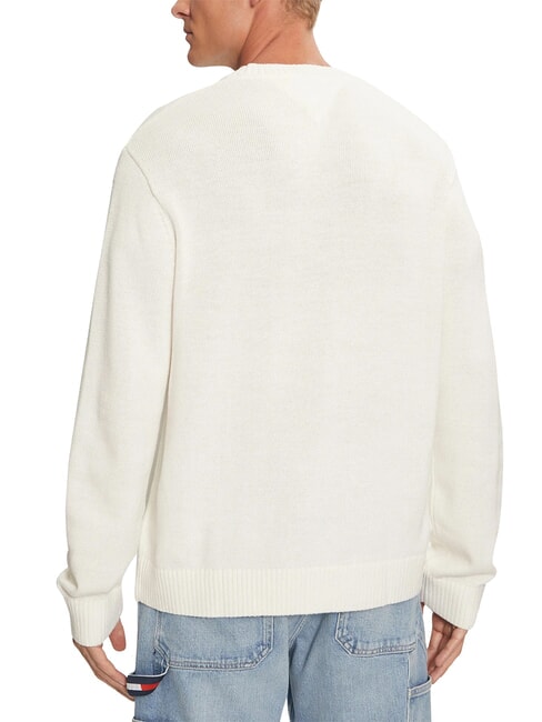 TH JEANS  Pullover mit Rundhalsausschnitt altes Wei&szlig; - Herrenpullover