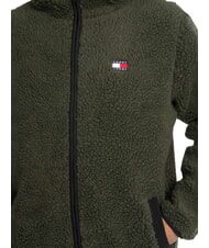 TOMMY HILFIGER TH JEANS Sweatshirt mit Tasche und Kapuze M&uuml;digkeit gr&uuml;n - Sweatshirts Herren - 6
