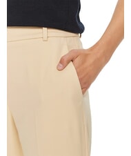 TOMMY HILFIGER TH  Hose mit hoher Taille Land Elfenbein - Damenhosen - 4