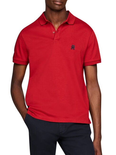 TH Kurzarm-Poloshirt dunkles Magma - Herren-Polo-Shirts/Herren-Polo-Shirt/Herrenpoloshirt/Herrenpoloshirts