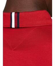 TOMMY HILFIGER TH Kurzarm-Poloshirt dunkles Magma - Herren-Polo-Shirts/Herren-Polo-Shirt/Herrenpoloshirt/Herrenpoloshirts - 4