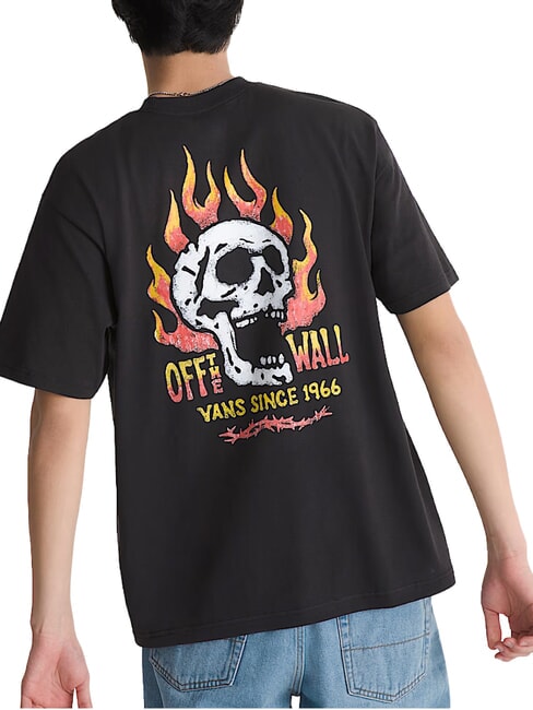 OFF THE WALL Kurzarm-T-Shirt Schwarz - Herren-T-Shirts