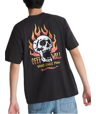 VANS OFF THE WALL Kurzarm-T-Shirt Schwarz - Herren-T-Shirts - 2