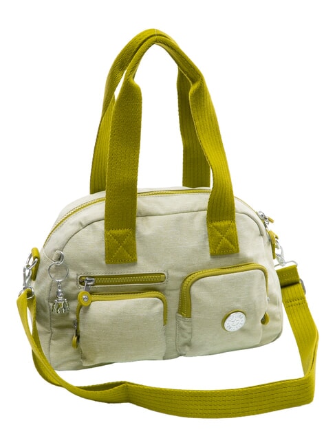 RYLAND BE COZY Schultertasche mit Schultergurt gem&uuml;tliches Gr&uuml;n - Damentaschen