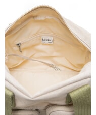 KIPLING RYLAND BE COZY Schultertasche mit Schultergurt gem&uuml;tliches Beige - Damentaschen - 5