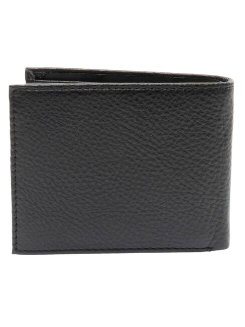 TH Geldb&ouml;rse, Kartenhalter aus Leder Schwarz - Brieftaschen Herren
