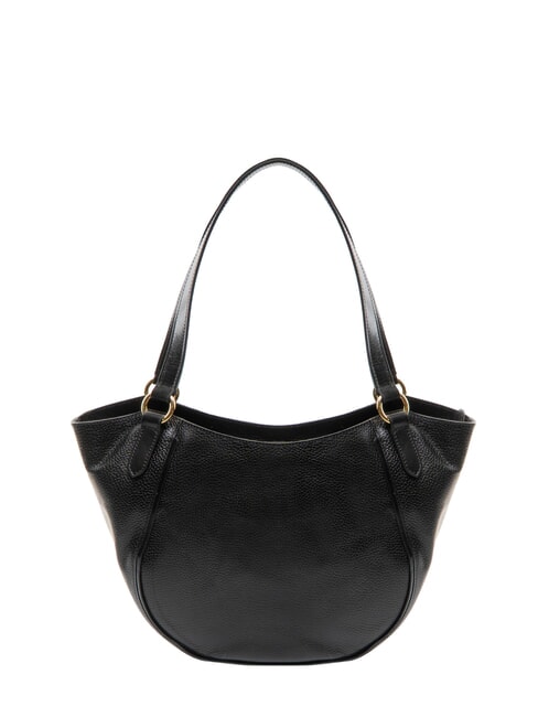 DOMITILLA  Schultertasche, Leder Schwarzes Gold - Damentaschen