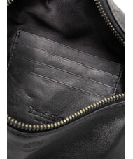 TIMBERLAND TUMBLED Leder-Bauchtasche Schwarz - H&uuml;fttaschen - 5
