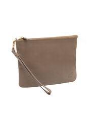 TIMBERLAND SMALL Kleine Clutch aus Leder mit Handgelenksriemen - Damentaschen