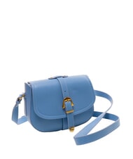 COCCINELLE MAGALU Mini-Schultertasche aus Leder Blau - Damentaschen - 2