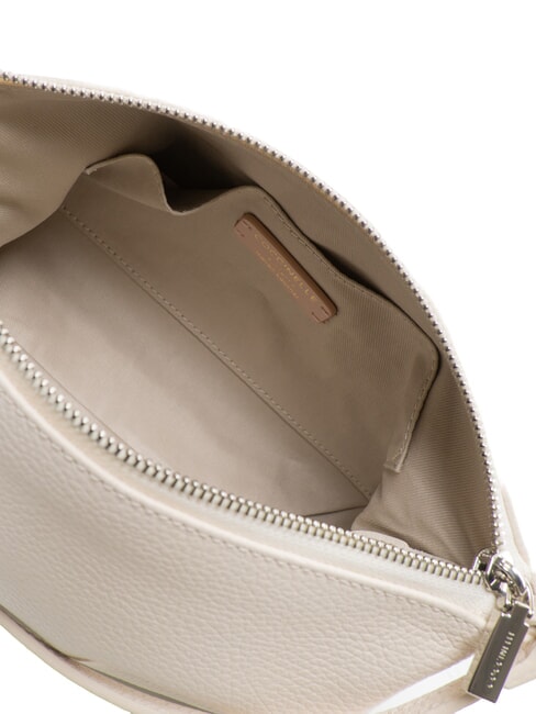 AGATEA Schultertasche, Leder Wei&szlig; - Damentaschen
