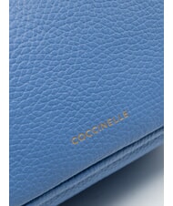 COCCINELLE SAGITTA Mini-Lederzimmer Blau - Damentaschen - 4
