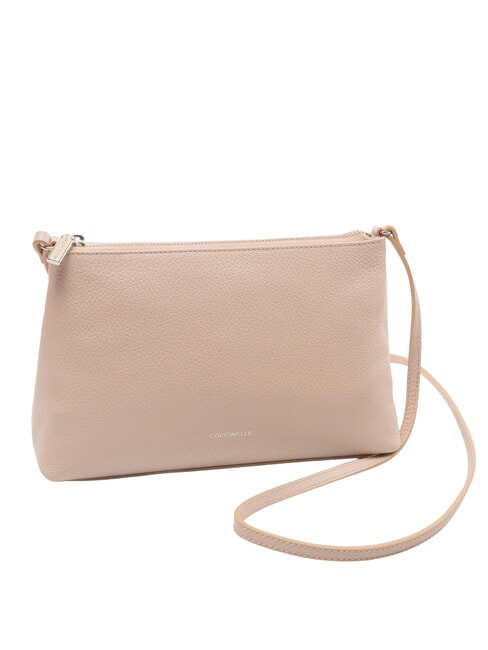 AGATEA Schultertasche, Leder Rosetten - Damentaschen
