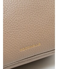 COCCINELLE SAGITTA Mini-Lederzimmer warmes Taupe - Damentaschen - 4