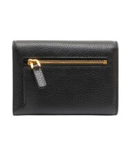 COCCINELLE DEW Geldb&ouml;rse mit M&uuml;nzfach, aus Leder Schwarz - Brieftaschen Damen - 3