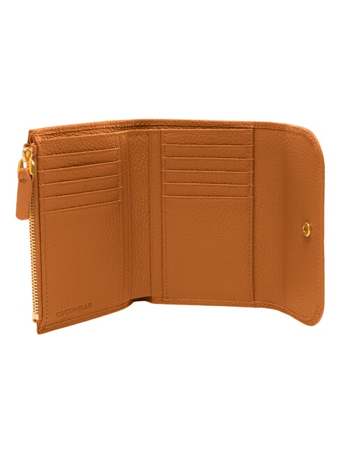 DEW Geldb&ouml;rse mit M&uuml;nzfach, aus Leder CUIR - Brieftaschen Damen