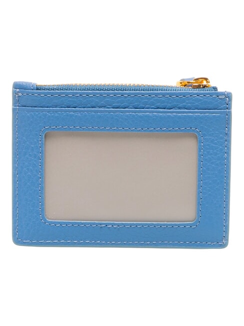 DEW Kreditkartenetui, Leder Blau - Brieftaschen Damen