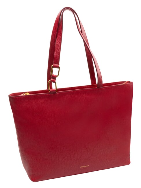 SAGITTA Schultertasche, Leder Sangria - Damentaschen