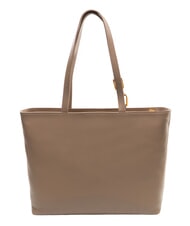 COCCINELLE SAGITTA Schultertasche, Leder warmes Taupe - Damentaschen - 4