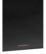COCCINELLE SAGITTA Schultertasche, Leder Schwarz - Damentaschen - 3