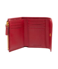 COCCINELLE DEW Kompakte Ledergeldb&ouml;rse Sangria - Brieftaschen Damen - 2