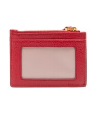 COCCINELLE DEW Kreditkartenetui, Leder Sangria - Brieftaschen Damen - 3