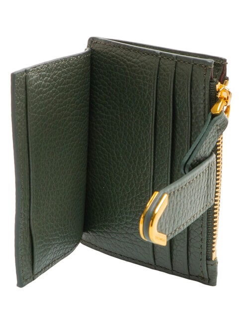 DEW Kreditkartenetui, Leder Algen - Brieftaschen Damen