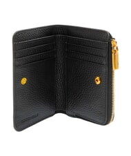 COCCINELLE BINXIE Kompakte Ledergeldb&ouml;rse Schwarz - Brieftaschen Damen - 2