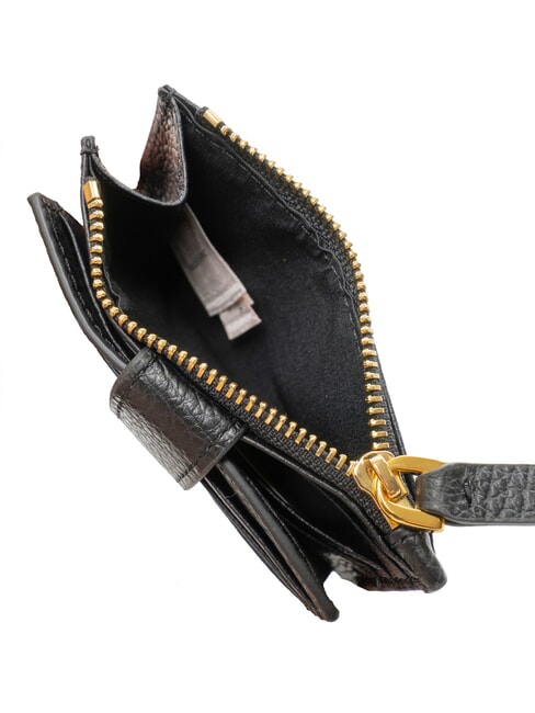 DEW Kreditkartenetui, Leder Schwarz - Brieftaschen Damen