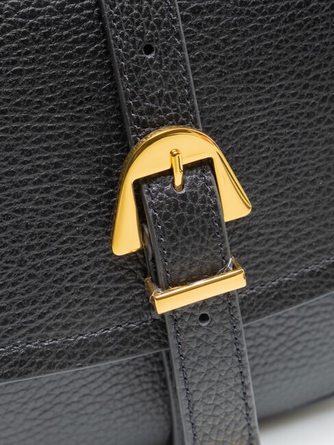 MAGALU Mini-Schultertasche aus Leder Schwarz - Damentaschen