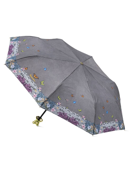 Butterfly Faltbarer Regenschirm graues Symbol - Regenschirme