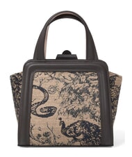 BRACCIALINI CARPET Handtasche mit Schulterriemen braun - Damentaschen - 3