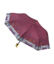 BRACCIALINI Butterfly Faltbarer Regenschirm Bordeaux-Ikone - Regenschirme - 3