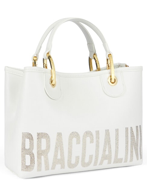 BETH SPECIAL Handtasche mit Schulterriemen Wei&szlig; - Damentaschen