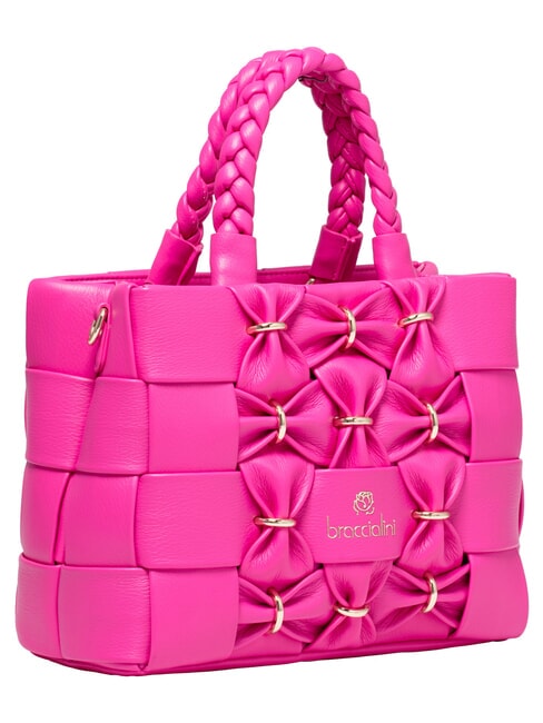 ICONS Handtasche mit Schultergurt Fuchsie - Damentaschen