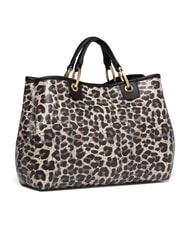 BRACCIALINI BETH SPECIAL Gro&szlig;e Handtasche mit Clutch Leopard - Damentaschen - 3