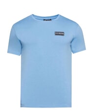 BIKKEMBERGS BASIC Kurz&auml;rmeliges T-Shirt mit Rundhalsausschnitt azurblau - Herren-T-Shirts - 5