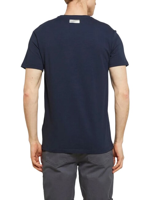 BASIC Kurz&auml;rmeliges T-Shirt mit Rundhalsausschnitt Marine - Herren-T-Shirts