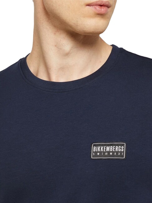 BASIC Kurz&auml;rmeliges T-Shirt mit Rundhalsausschnitt Marine - Herren-T-Shirts