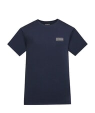 BIKKEMBERGS BASIC Kurz&auml;rmeliges T-Shirt mit Rundhalsausschnitt Marine - Herren-T-Shirts - 5