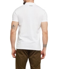BIKKEMBERGS ICONIC Poloshirt aus Baumwolle, Kurzarm Wei&szlig; - Herren-Polo-Shirts/Herren-Polo-Shirt/Herrenpoloshirt/Herrenpoloshirts - 2
