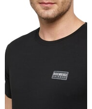 BIKKEMBERGS BASIC Kurz&auml;rmeliges T-Shirt mit Rundhalsausschnitt Schwarz - Herren-T-Shirts - 3