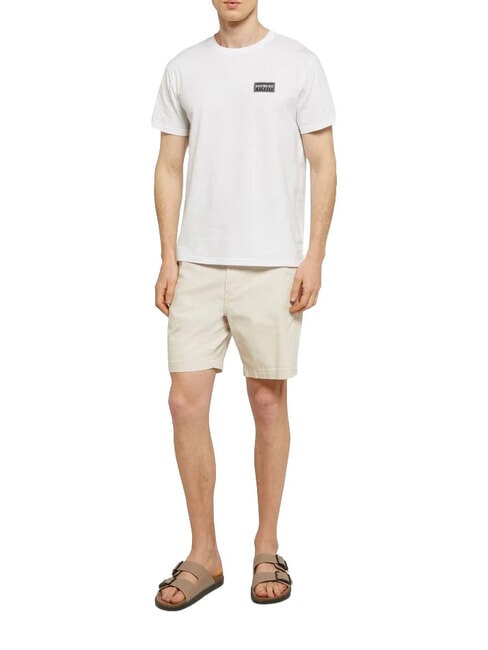 BASIC Kurz&auml;rmeliges T-Shirt mit Rundhalsausschnitt Wei&szlig; - Herren-T-Shirts