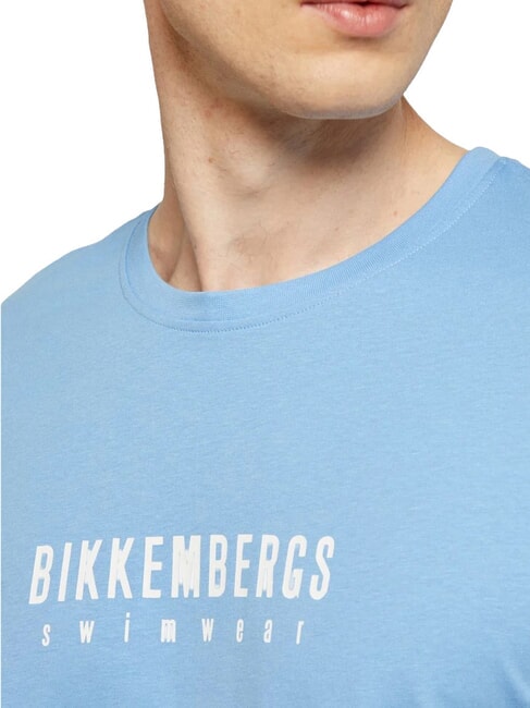 ICONIC Kurzarm-T-Shirt aus Baumwolle azurblau - Herren-T-Shirts