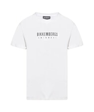 BIKKEMBERGS ICONIC Kurzarm-T-Shirt aus Baumwolle Wei&szlig; - Herren-T-Shirts - 5