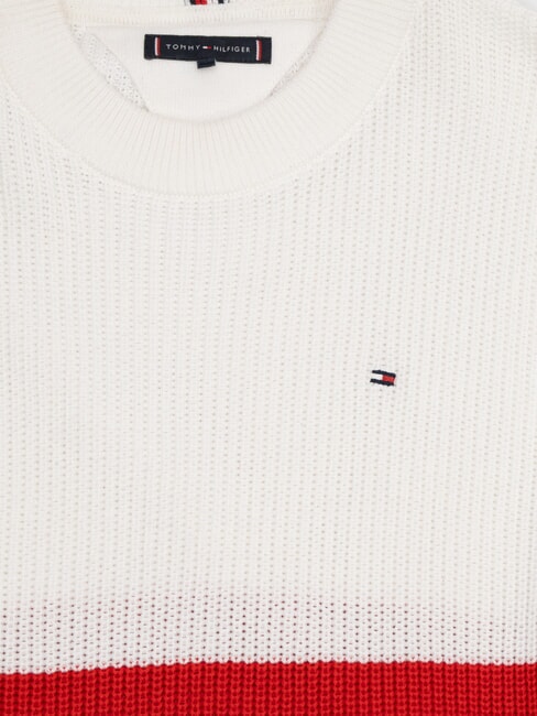 KIDS BIMBO Baumwollpullover Wei&szlig; - Kinderpullover
