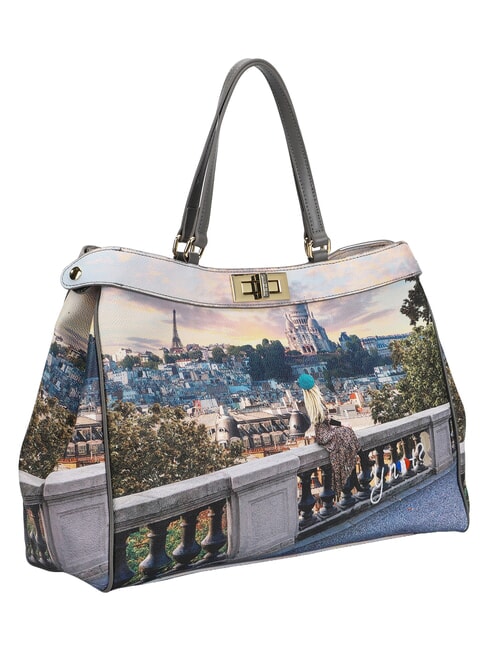 YESBAG XL Schultertasche Paris / Kor - Damentaschen