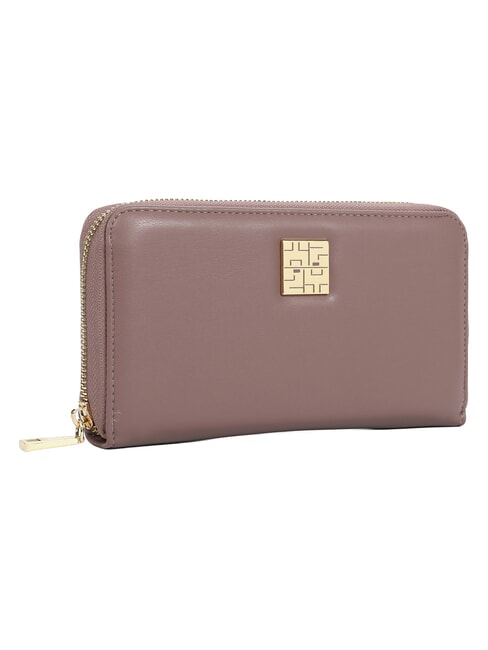 LADY Gro&szlig;e Geldb&ouml;rse mit Rei&szlig;verschluss mauve - Brieftaschen Damen